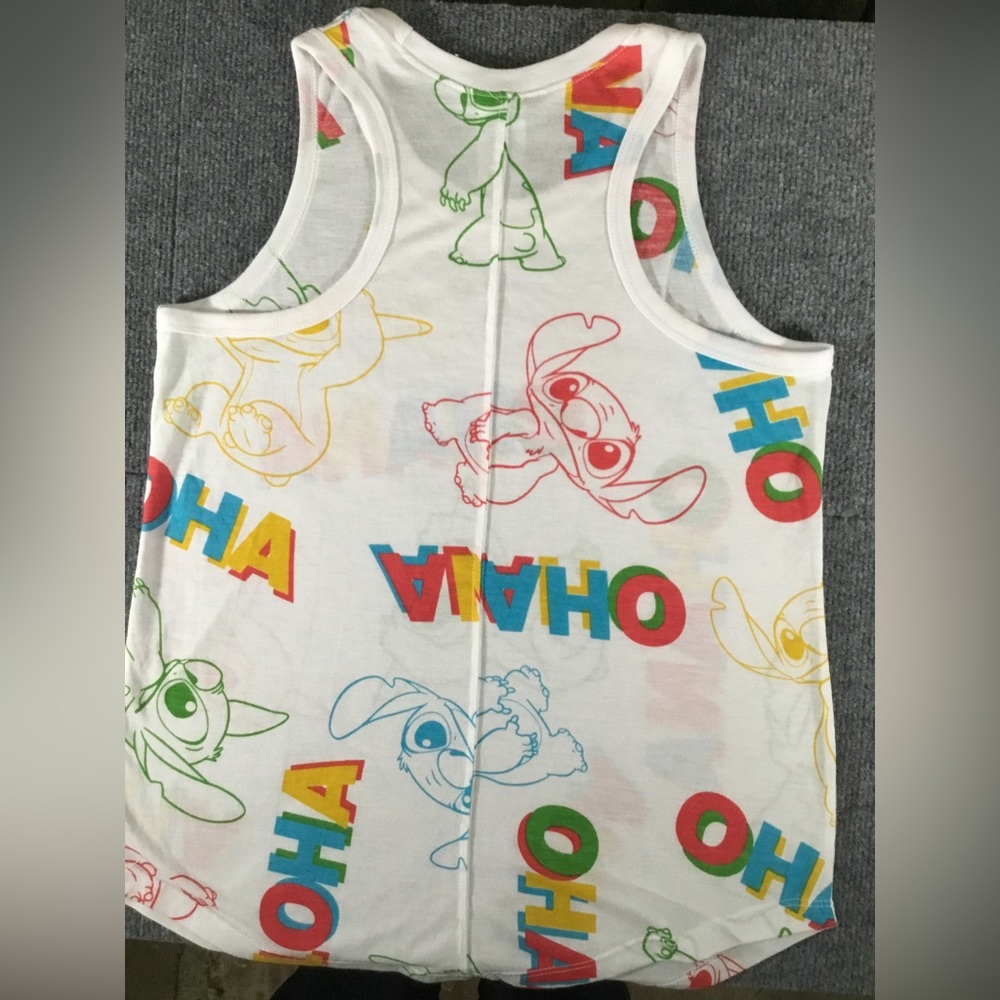 Disney Lilo & Stitch Ohana tank top XS
